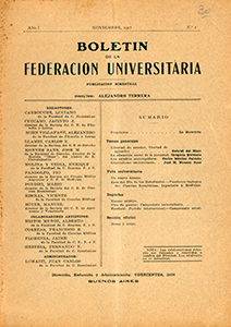 AméricaLee - Boletín de la Federación Universitaria 1