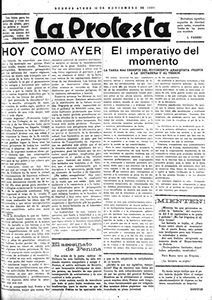 Américalee - La protesta s.n. 16-11-1930