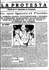 Américalee - La protesta 2-11-1930