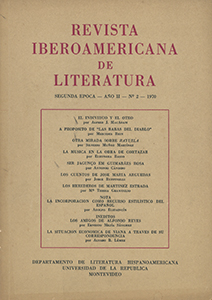 AméricaLee - Revista Iberoamericana de Literatura - 2da Época 2