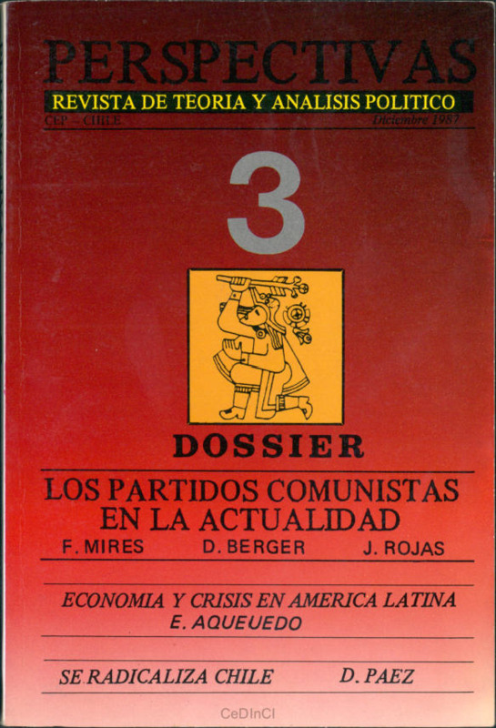 Perspectivas. Revista de teoría y análisis político nº3