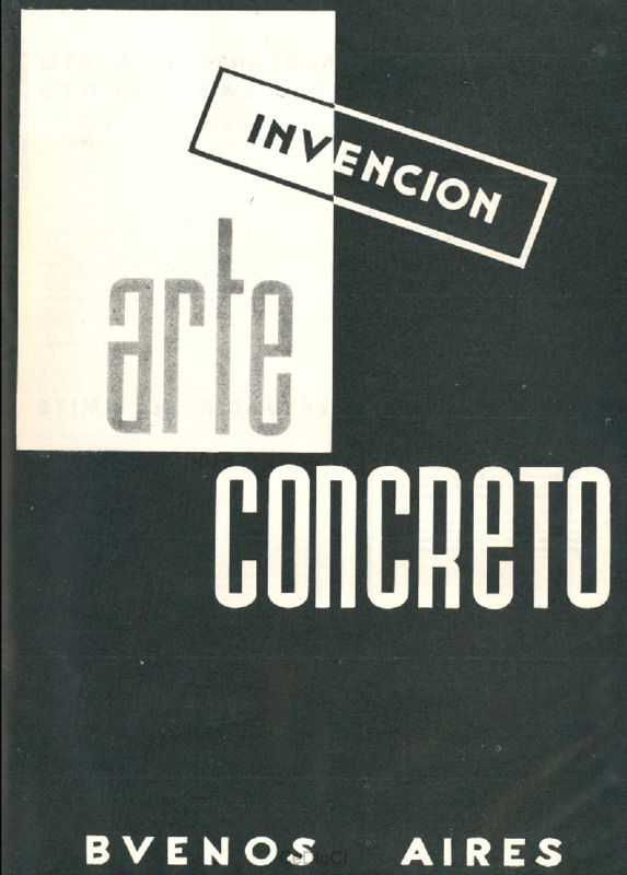 Arte Concreto. Invención nº 1