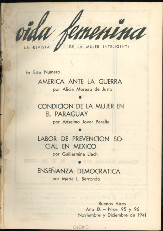Vida femenina nº 95 y 96