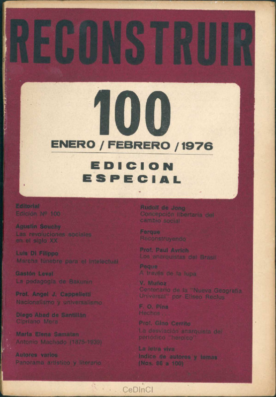 Reconstruir nº100