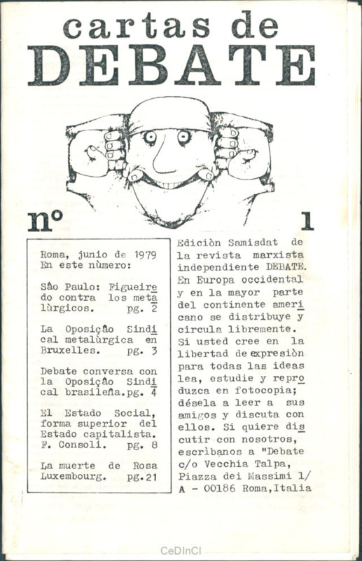 Cartas de Debate