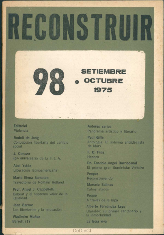 Reconstruir nº98