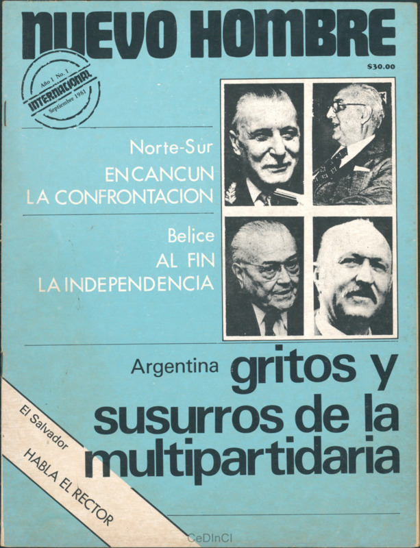 Nuevo Hombre Internacional nº1