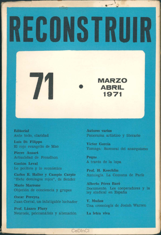 Reconstruir nº71