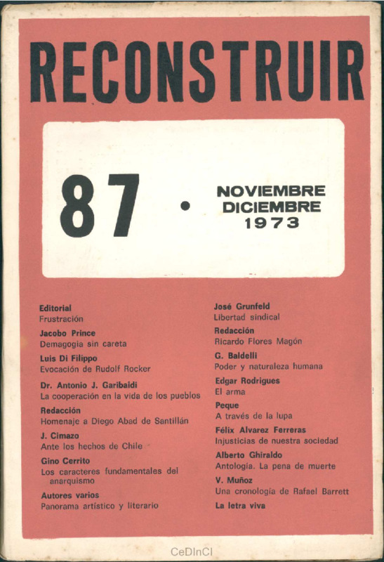 Reconstruir nº87